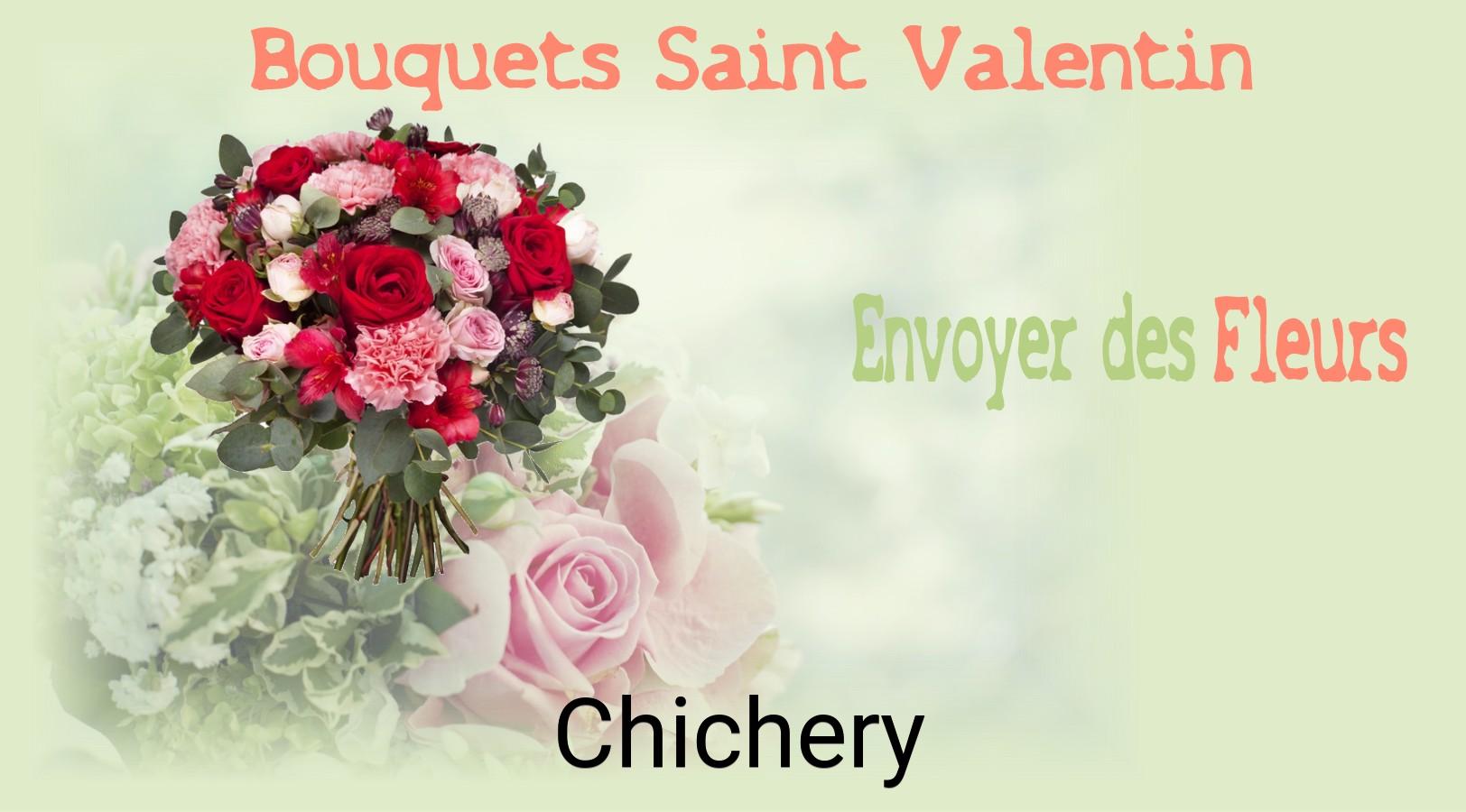 Roses de Saint-Valentin livrées à Chichery